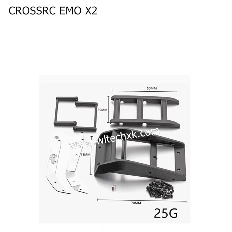 CROSSRC EMO X2 Parts Retractable Vehicle Ladder-2
