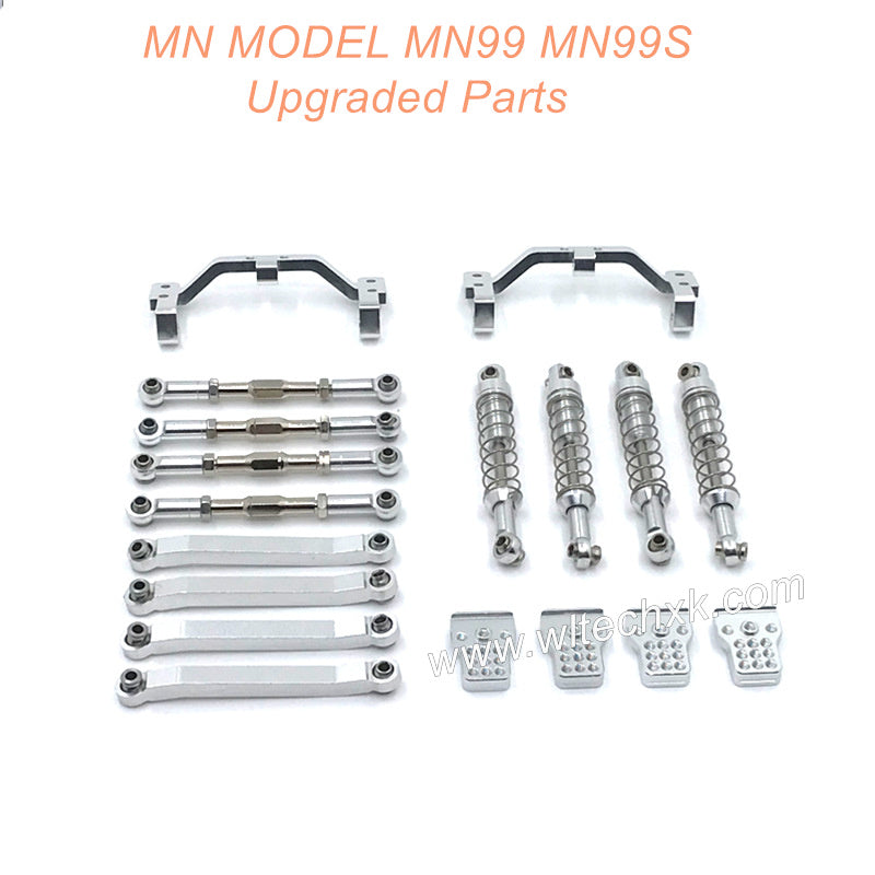 30-MN-MODEL-MN99-MN99S-Upgrades-Parts-Shock -Connect-Rods-and-Fixing-Seat-1