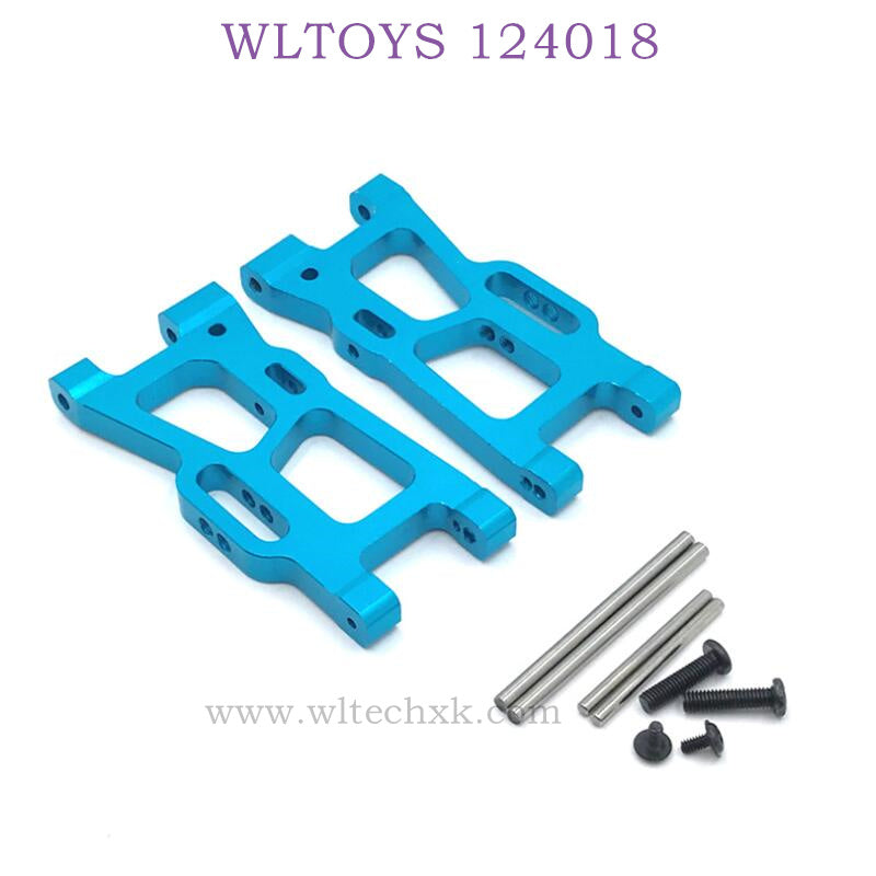 WLTOYS 124018 RC Car Upgrade parts Rear Swing Arm blue