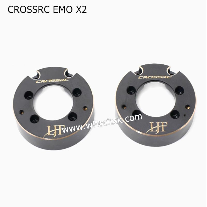 CROSSRC EMO X2 Parts Black Gold Counterweight One Pair