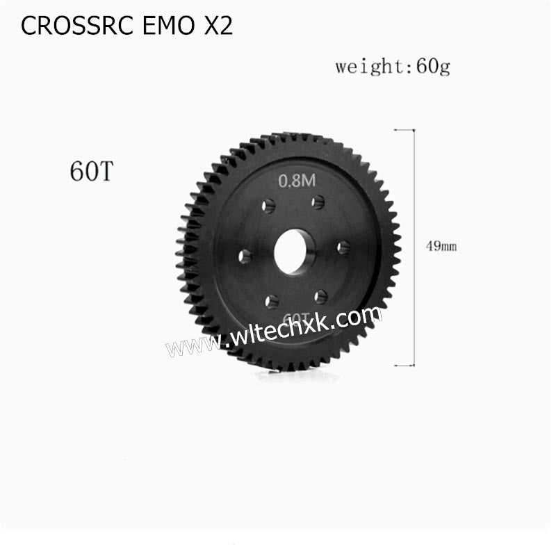 CROSSRC EMO X2 Parts Gearbox Big Gear 60T