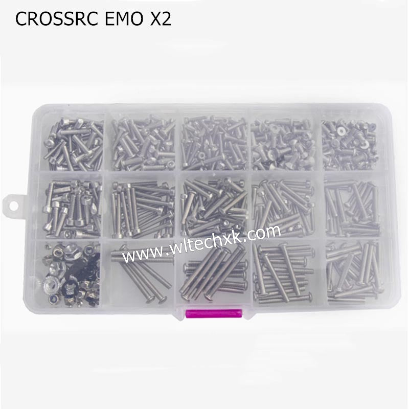CROSSRC EMO X2 Parts Screw Box