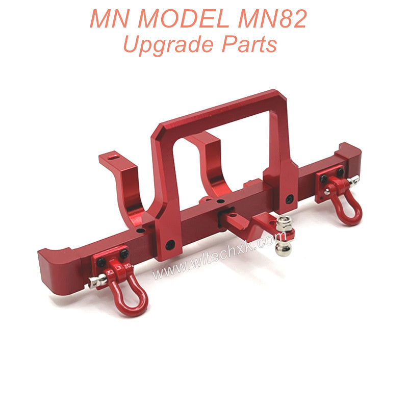 32-MN MODEL MN82 Upgrade Parts Front Protector Red