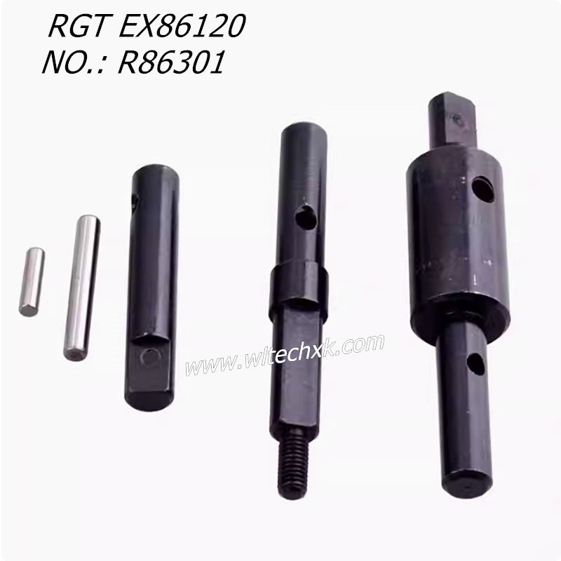 RGT EX86120 Upgrade Parts Drive Gearbox and Middle Gearbox Shaft 1Set R86301
