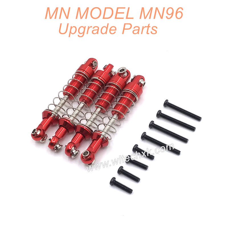 33-MN-MODEL-MN96-Upgrades-Parts-Metal-Shocks-Red