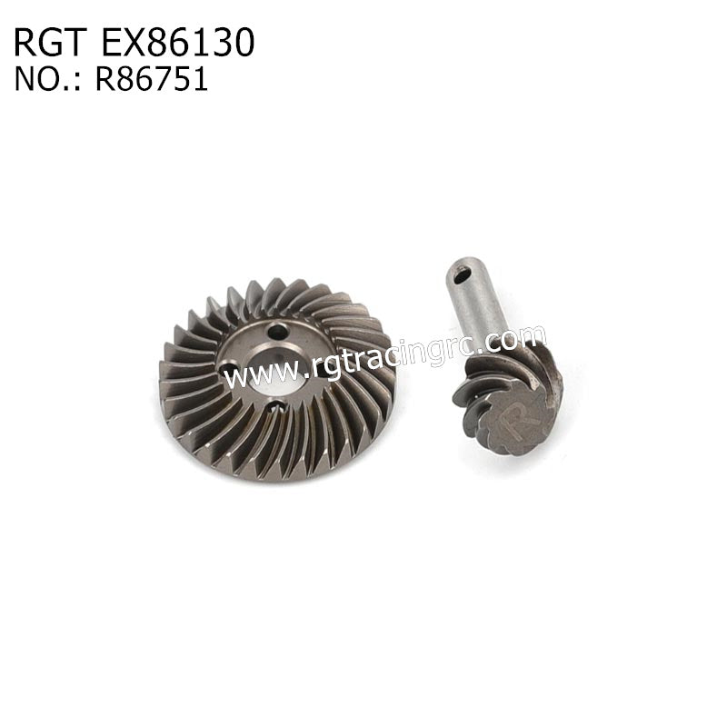 RGT EX86130 Original Parts Spiral Bevel Gear 8T+30T(R) R86751
