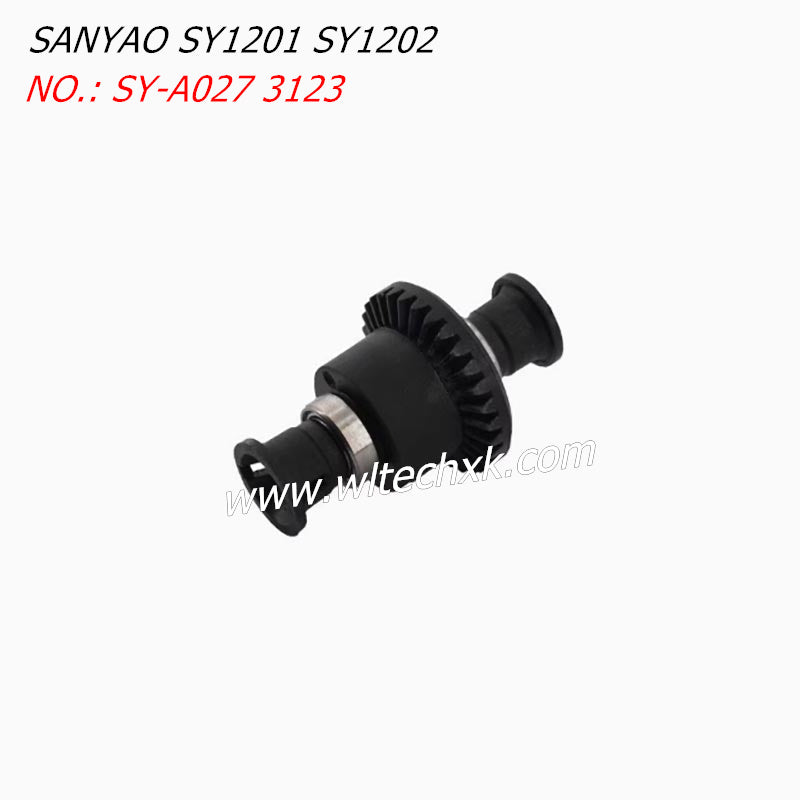 SANYAO SY1201 SY1202 Parts Differential Assembly (Nylon) SY-A027 3123