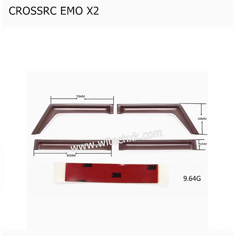 CROSSRC EMO X2 Parts Rain Shield-3