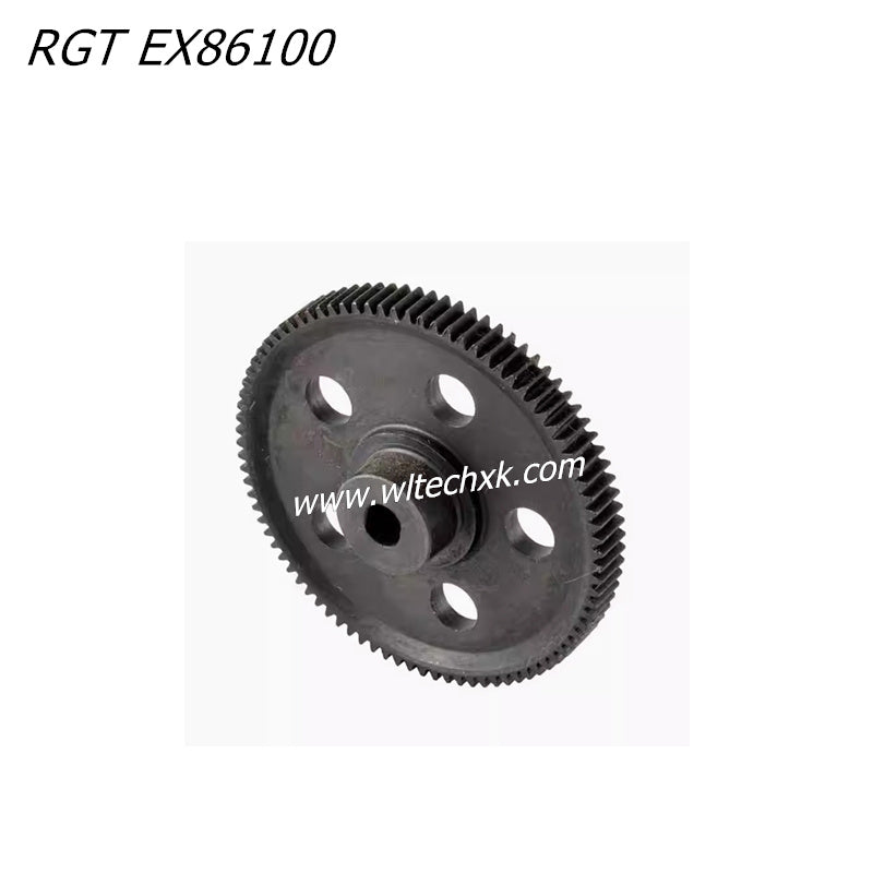 RGT EX86100 RC CAR Parts Gearbox Big Gear Steel Teeth BLACK