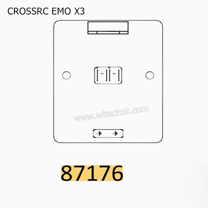 CROSSRC EMO X3 Parts Headlight Panel CS-97401206
