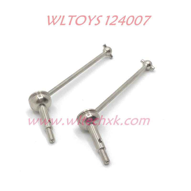 WLTOYS 124007 Upgrade Parts before and after dog bone