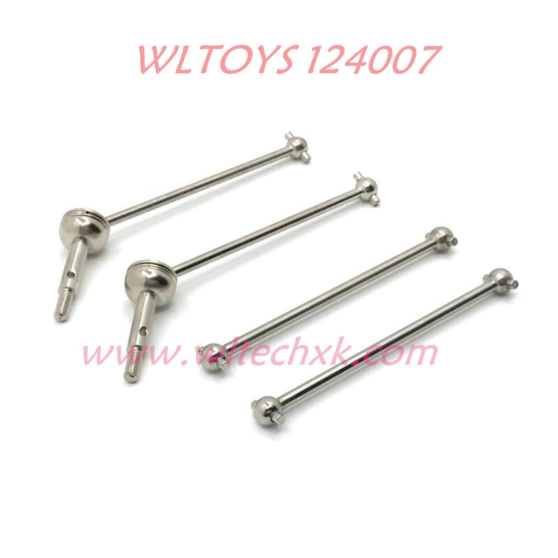 WLTOYS 124007 Upgrade Parts before and after dog bone