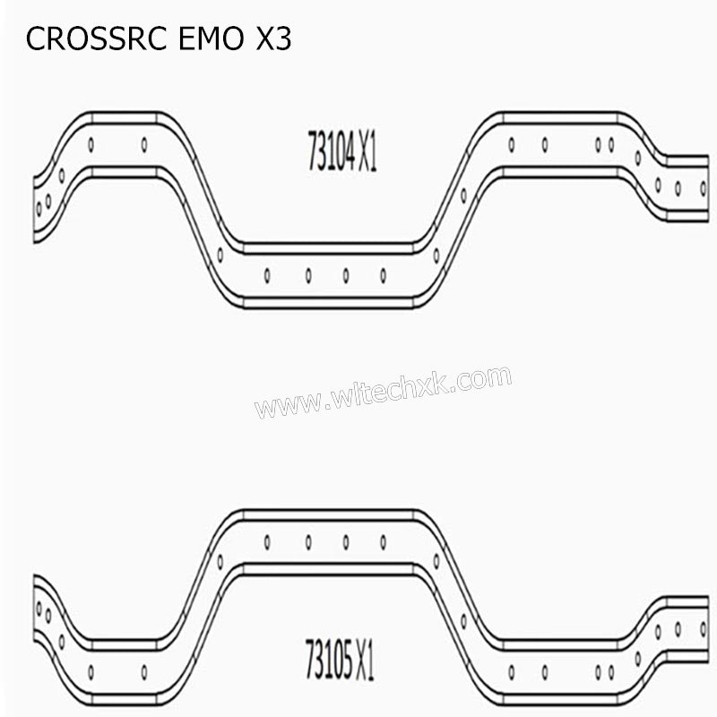 CROSSRC EMO X3 Parts Strengthening Beam CS-97401200