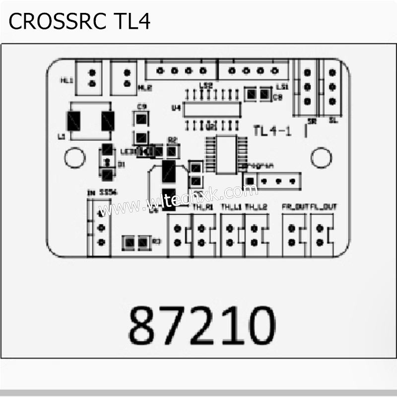CROSSRC TL4 Parts TL4 Main Light Control Panel 87210 CS-97401394