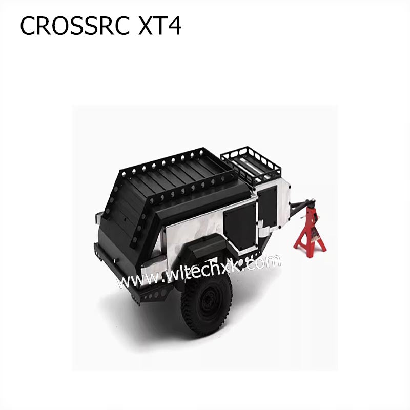 CROSSRC XT4 Parts Metal Climbing Car Trailer-2