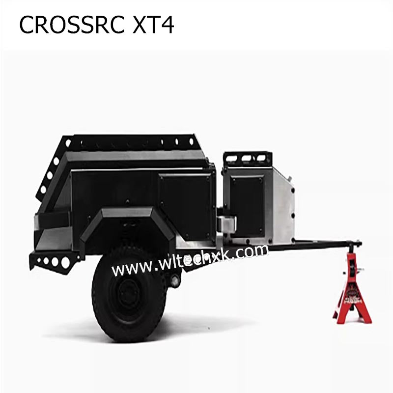 CROSSRC XT4 Parts Metal Climbing Car Trailer-3