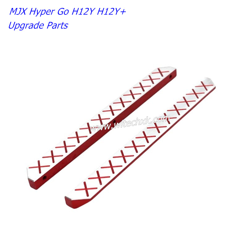 MJX Hyper Go H12Y H12Y+ Upgrade Parts Left and Right Pedals red