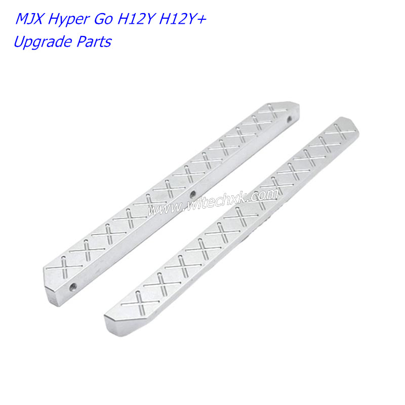 MJX Hyper Go H12Y H12Y+ Upgrade Parts Left and Right Pedals silver