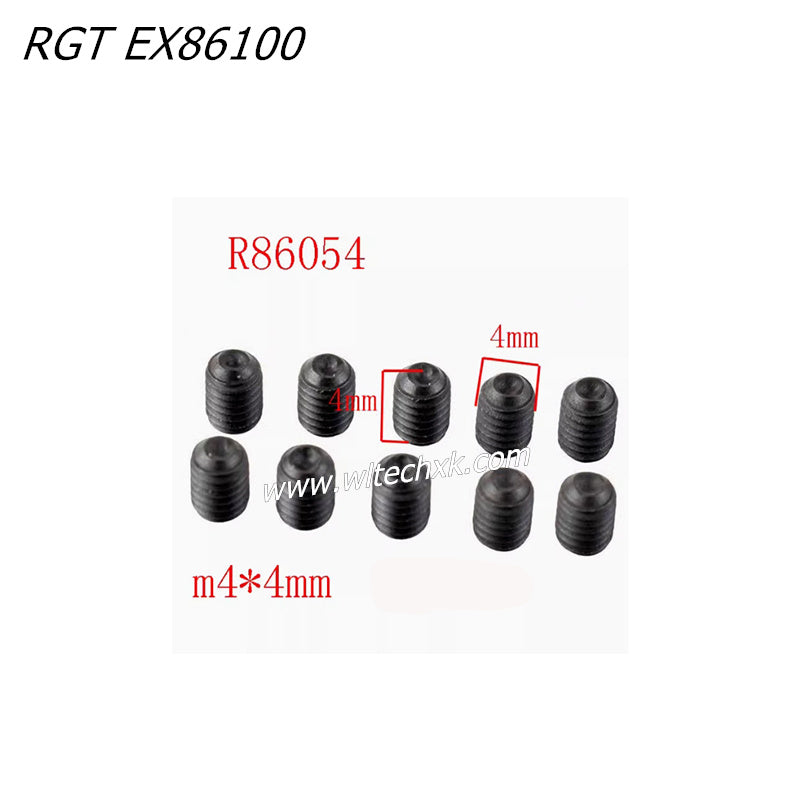 RGT EX86100 RC CAR Parts 4x4 Machine Screw 8pcs