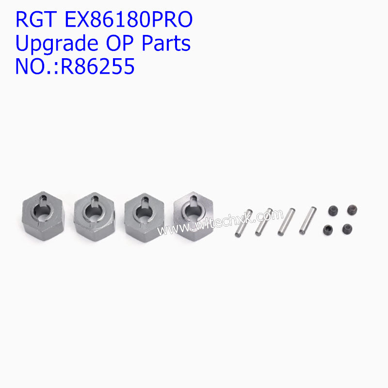 RGT EX86180 PRO Upgrade OP Parts Hexagonal Wheel Seat R86255-2