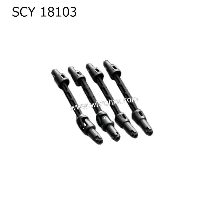 SCY 18103 RC CAR Parts Nylon Front and Rear Dogbones