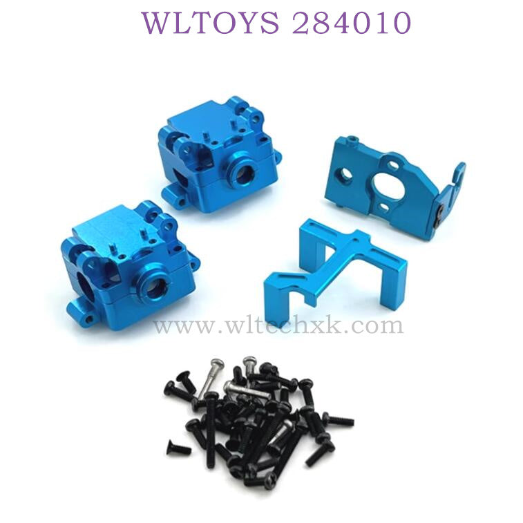 Upgrade parts of WLTOYS 284010 RC Car Differential Box blue