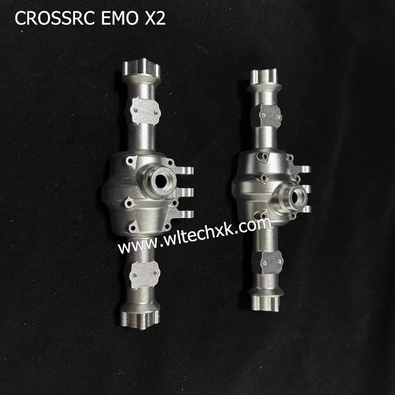 CROSSRC EMO X2 Upgrade OP Parts Aluminum Alloy Front and Rear Axle Housing-2