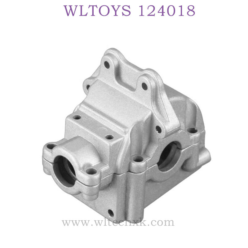 WLTOYS 124018 RC Car Upgrade parts Metal Gearbox silver