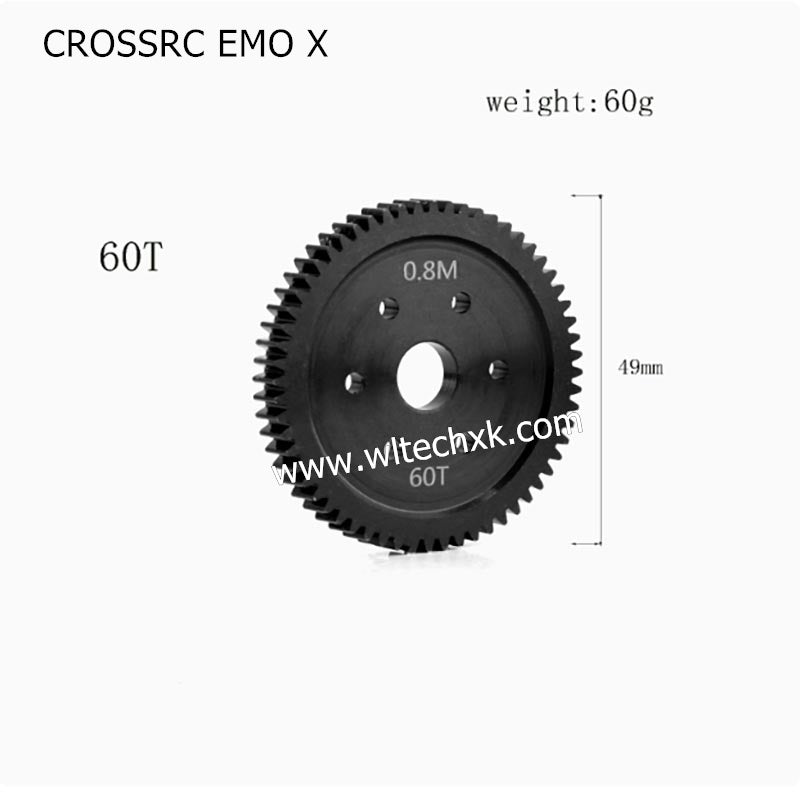 CROSSRC EMO X Parts Gearbox Big Gear 60T