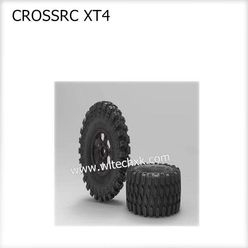 CROSSRC XT4 Parts Mud Tire 1 Set of 4-3