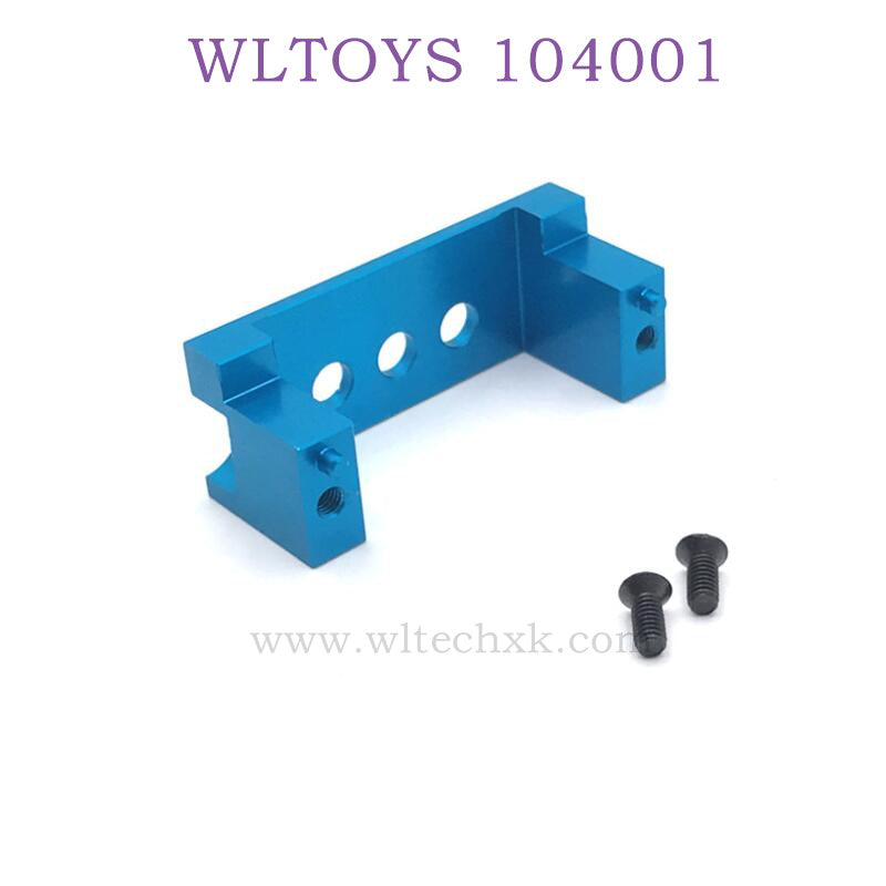Upgrade parts of WLTOYS 124016 RC Car Servo Holder blue