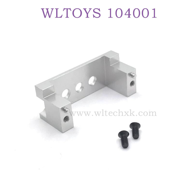 Upgrade parts of WLTOYS 124016 RC Car Servo Holder silver