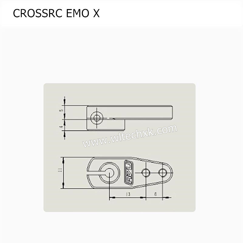 CROSSRC EMO X Parts 25T Standard Servo Arm Aluminum Alloy 7075 t6