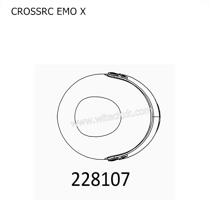 CROSSRC EMO X Parts Interior Kit (transparent) CS-97401185-2
