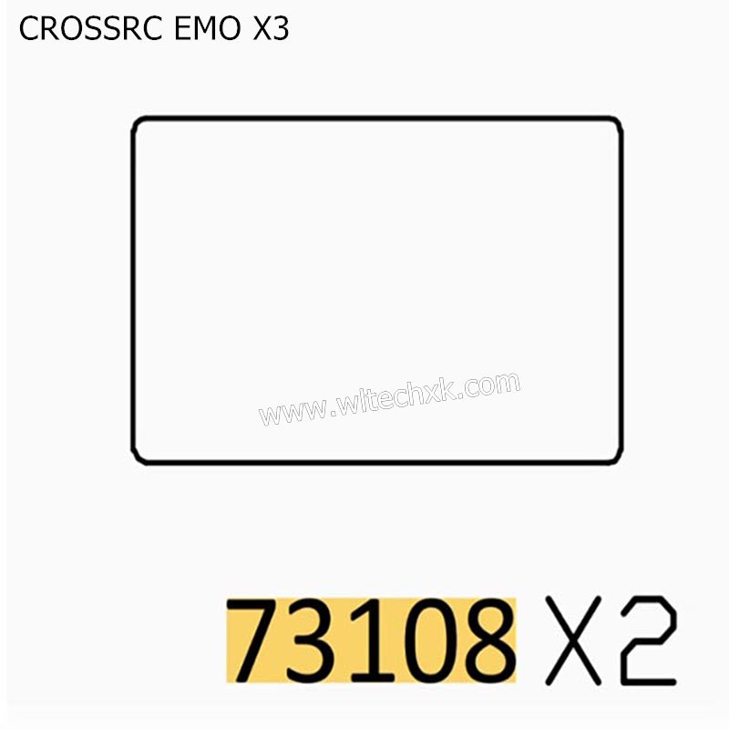 CROSSRC EMO X3 Parts Rearview Lens CS-97401201
