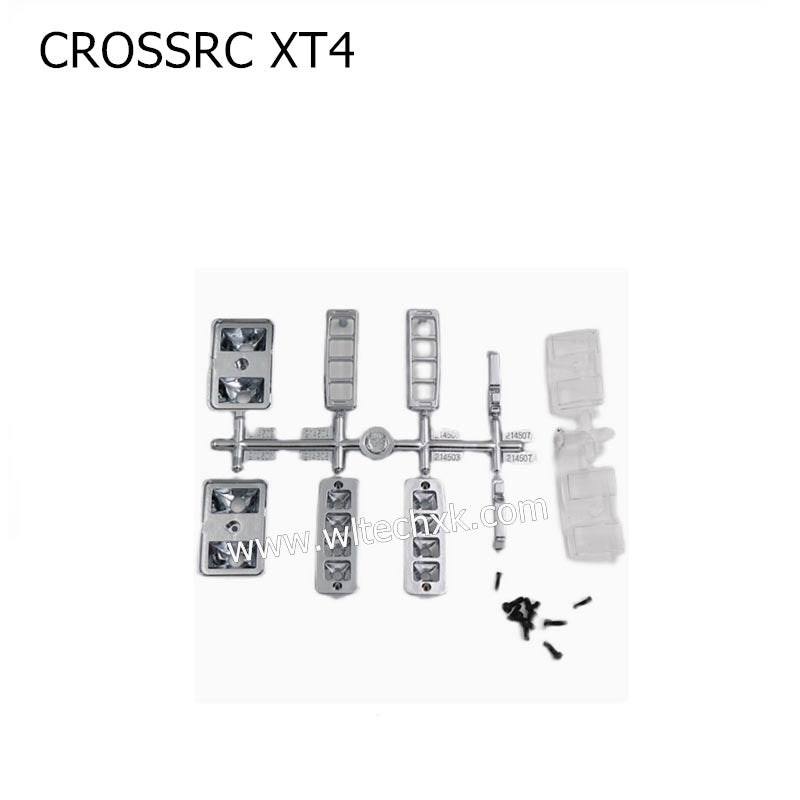 CROSSRC XT4 Parts Electroplated Lamp Cup + Lamp Piece CS-97400878-2