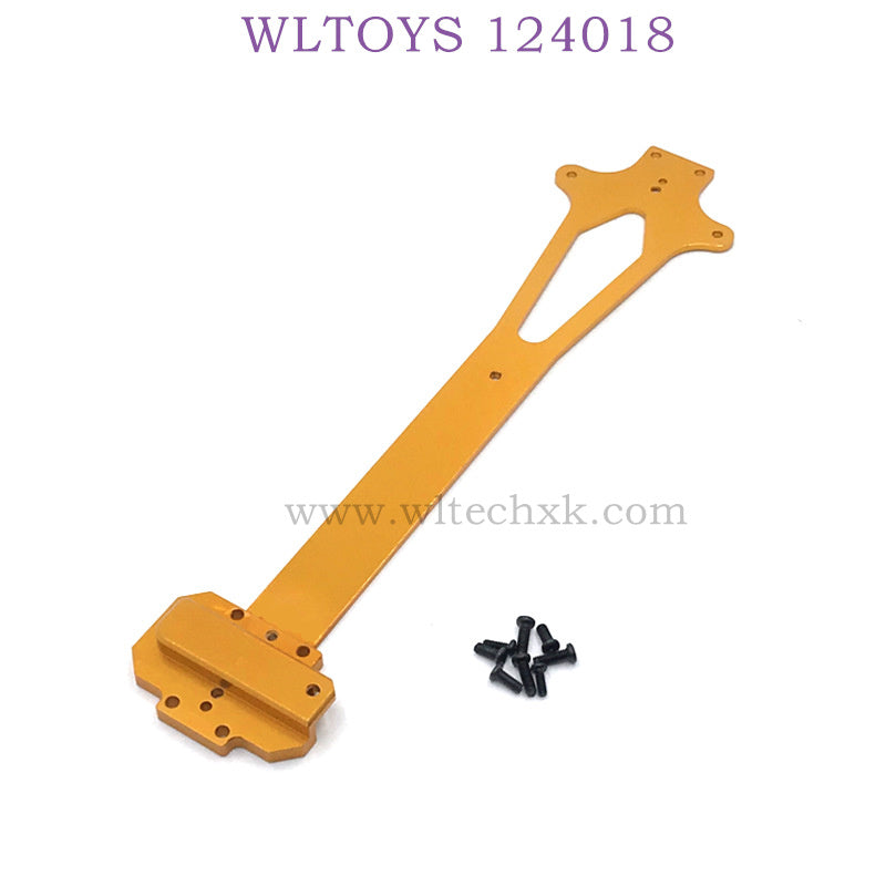 WLTOYS 124018 RC Car Upgrade Part The second Plate Old Version gold