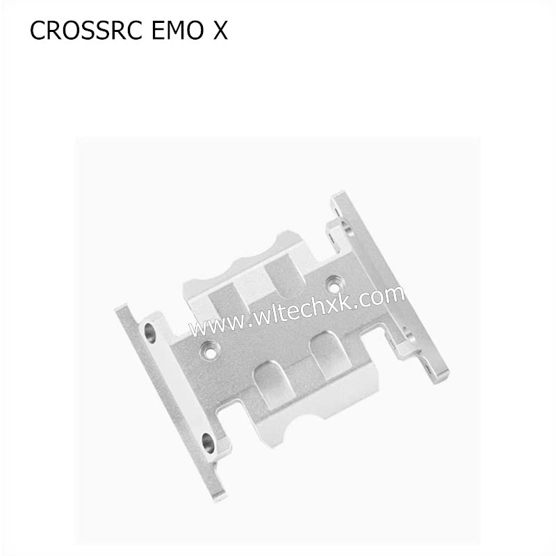 CROSSRC EMO X Parts Upgrade Aluminum Alloy Metal OP Gearbox Base 227403 SILVER