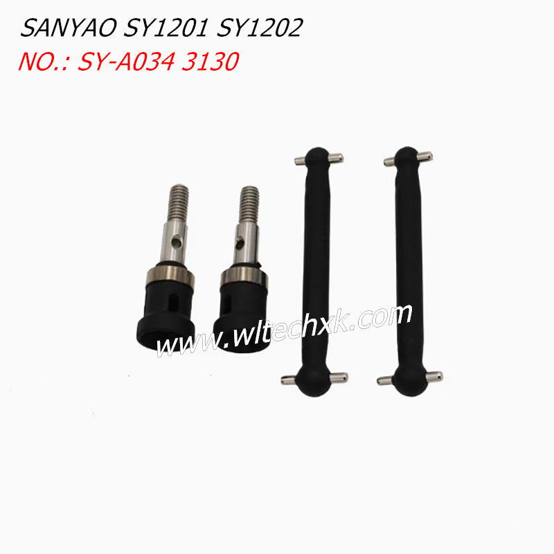 SANYAO SY1201 SY1202 Parts SY-A034 3130 Rear Universal Joint Assembly 2PCS