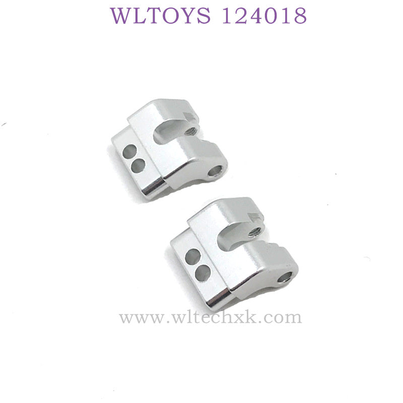 WLTOYS 124018 RC Car Upgrade Part Shock fixing Seat silver