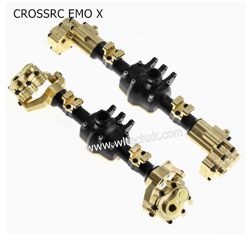 CROSSRC EMO X Parts Front and Rear Axle Housing Assembly BLACK-2