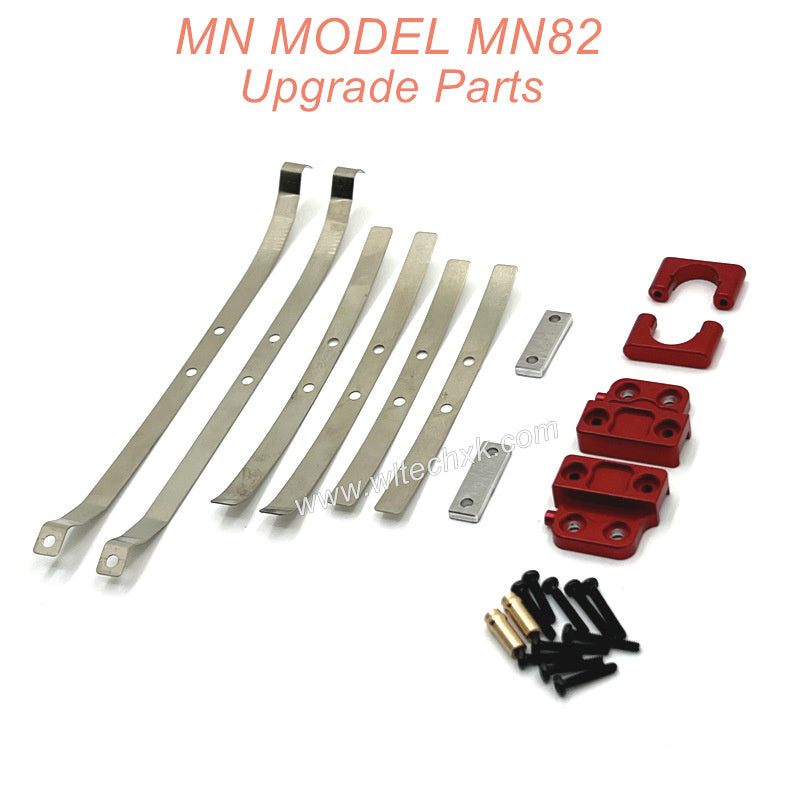 45-MN MODEL MN82 Upgrade Parts Rear Fixing Seat and Springs Red