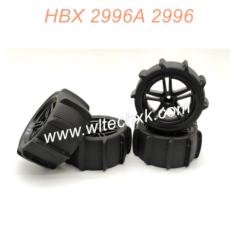 4Pcs Sand Wheel Parts For HAIBOXING 2996 2996A