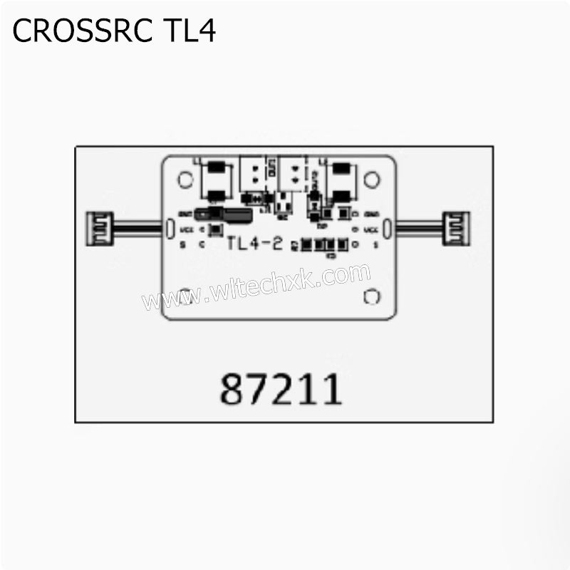 CROSSRC TL4 Parts Top Light Wire Board 87211 CS-97401395