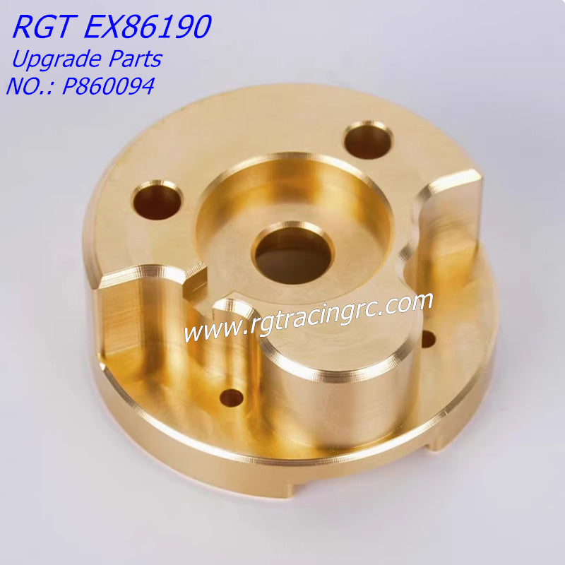 RGT EX86190 Upgrade Parts Front Steering Brass Counterweight L/R P860094-1