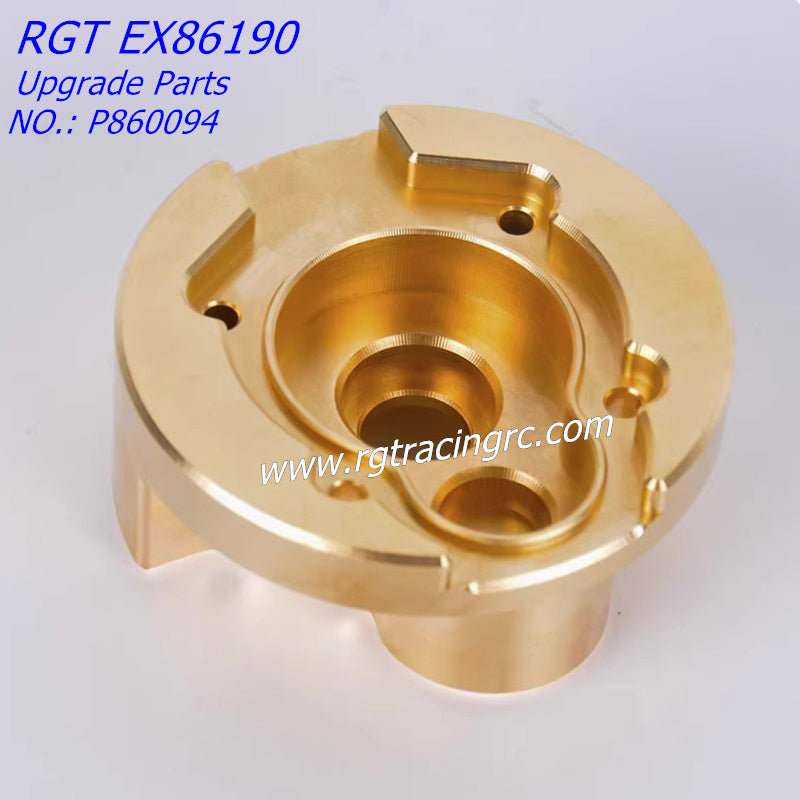 RGT EX86190 Upgrade Parts Front Steering Brass Counterweight L/R P860094-2