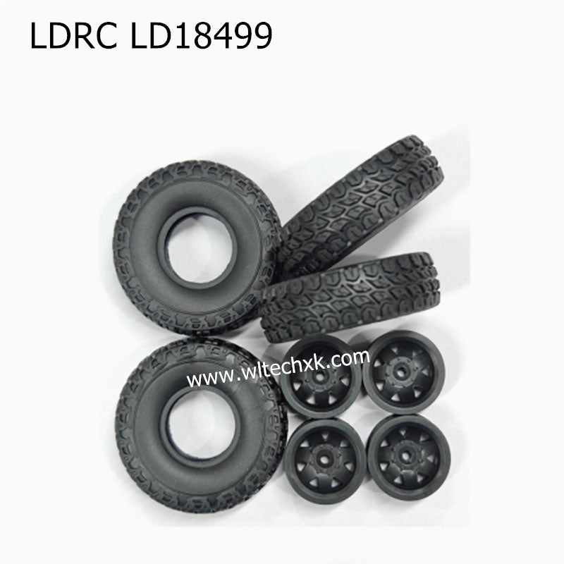 LDRC LD18499 Original Parts Tire BLACK