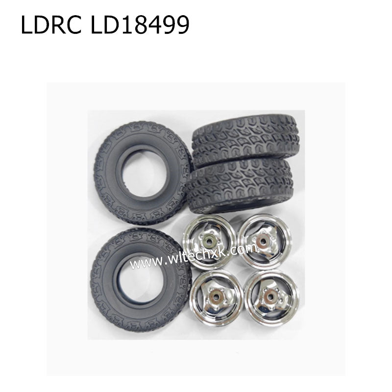 LDRC LD18499 Original Parts Tire SILVER