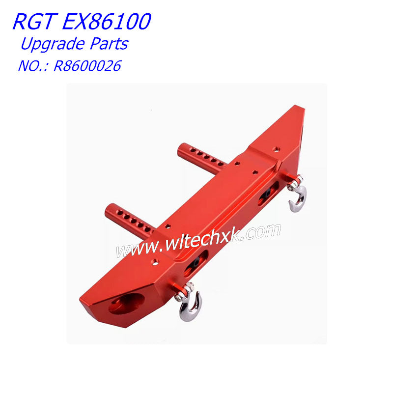 RGT EX86100 Upgrade Parts Metal Rear Anti Collision 1set R86026 RED