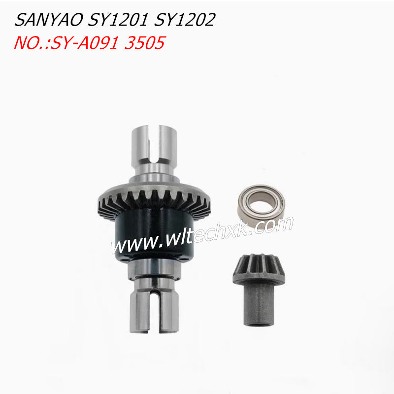 SANYAO SY1201 SY1202 Parts Front Metal Differential SY-A091 3505